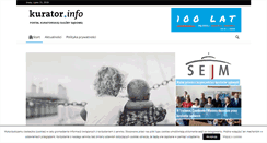 Desktop Screenshot of kurator.info